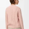 Sweater in wool Pink Sweater in wool Pink