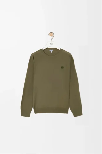 Sweater in wool Sage