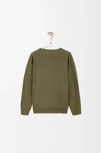 Sweater in wool Sage