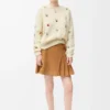 Sweater in wool White/Multicolor Sweater in wool White/Multicolor
