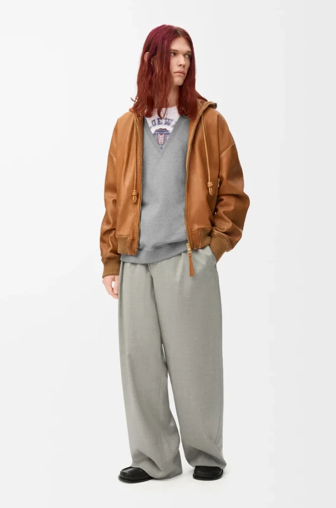 Sweatshirt in cotton Grey Melange Sweatshirt in cotton Grey Melange