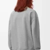 Sweatshirt in cotton Grey Melange Sweatshirt in cotton Grey Melange