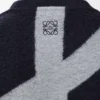 Sweatshirt in wool and cotton Navy/Grey Sweatshirt in wool and cotton Navy/Grey
