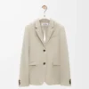 Tailored jacket in wool Light Beige Melange Tailored jacket in wool Light Beige Melange