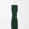 Tank dress in cotton Dark Green Tank dress in cotton Dark Green
