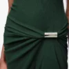 Tank dress in cotton Dark Green Tank dress in cotton Dark Green