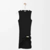 Tank top in cotton Black Tank top in cotton Black