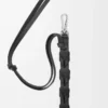 Thin braided strap in classic calfskin Black