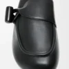 Toggle loafer in shiny smooth calfskin Black