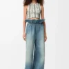 Top in wool White/Black Top in wool White/Black
