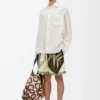 Towel in cotton Brown/Beige Towel in cotton Brown/Beige