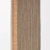 Towel in cotton Brown/Multicolor Towel in cotton Brown/Multicolor