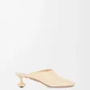 Toy mule in goatskin Oat Milk Toy mule in goatskin Oat Milk