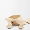 Toy mule in goatskin Oat Milk Toy mule in goatskin Oat Milk