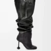 Toy over the knee boot in nappa lambskin Black