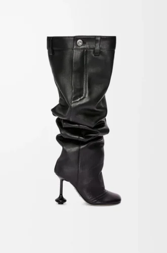 Toy over the knee boot in nappa lambskin Black