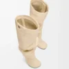 Toy over the knee boot in nappa lambskin Oat Milk Toy over the knee boot in nappa lambskin Oat Milk