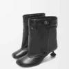 Toy Panta ankle bootie in lambskin Black