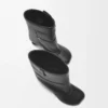 Toy Panta ankle bootie in lambskin Black