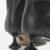 Toy Panta ankle bootie in lambskin Black