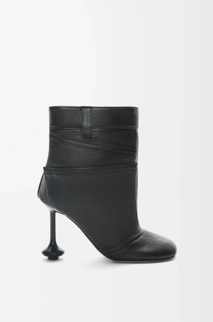 Toy Panta ankle bootie in nappa lambskin Black Toy Panta ankle bootie in nappa lambskin Black