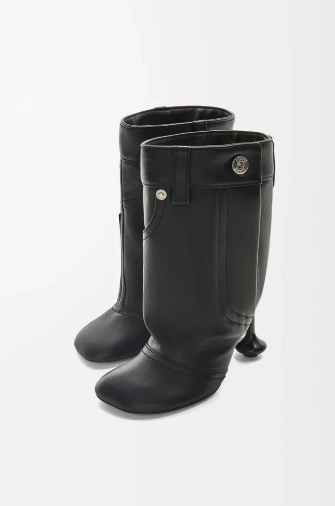 Toy Panta ankle bootie in nappa lambskin Black Toy Panta ankle bootie in nappa lambskin Black
