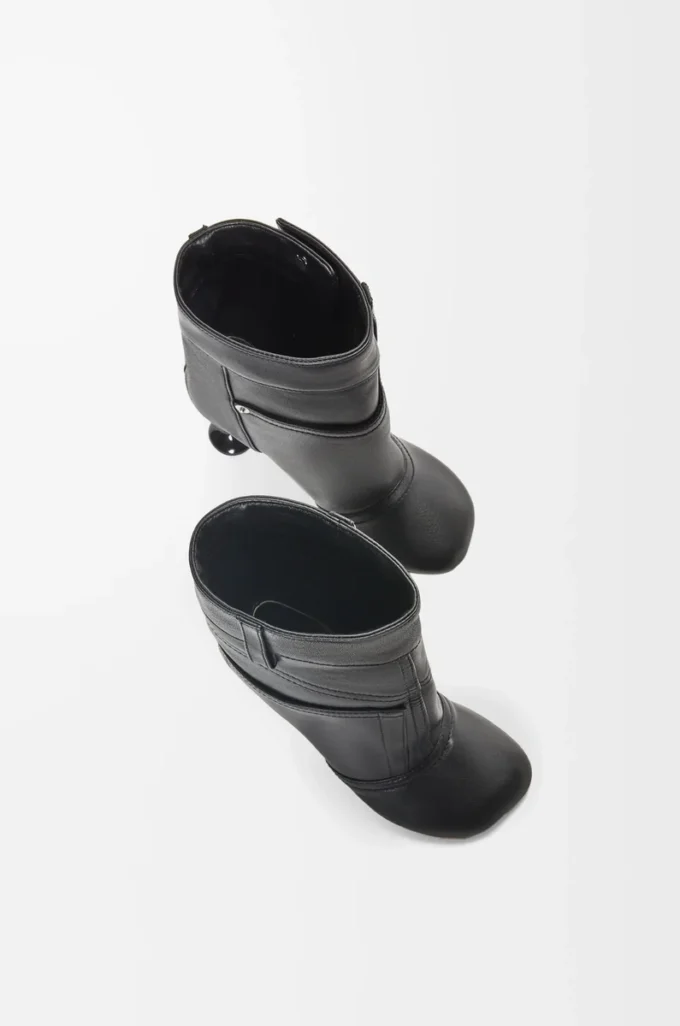 Toy Panta ankle bootie in nappa lambskin Black Toy Panta ankle bootie in nappa lambskin Black
