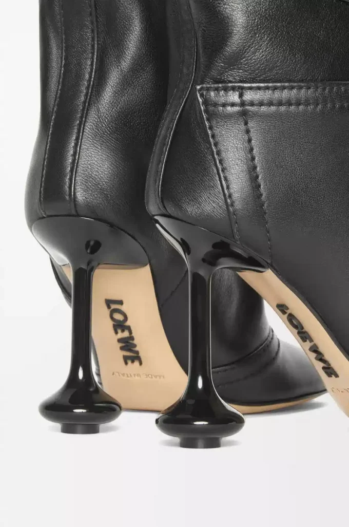 Toy Panta ankle bootie in nappa lambskin Black Toy Panta ankle bootie in nappa lambskin Black