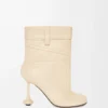 Toy Panta ankle bootie in nappa lambskin Oat Milk Toy Panta ankle bootie in nappa lambskin Oat Milk