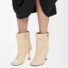 Toy Panta ankle bootie in nappa lambskin Oat Milk Toy Panta ankle bootie in nappa lambskin Oat Milk