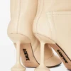 Toy Panta ankle bootie in nappa lambskin Oat Milk Toy Panta ankle bootie in nappa lambskin Oat Milk