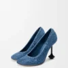 Toy pump in denim Washed Denim Toy pump in denim Washed Denim