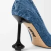 Toy pump in denim Washed Denim Toy pump in denim Washed Denim