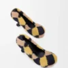 Toy pump in jacquard knit Multicolor Deep Navy Toy pump in jacquard knit Multicolor Deep Navy