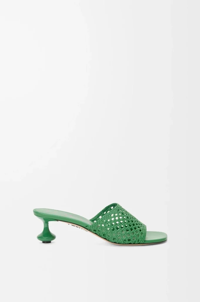 Toy slide in calfskin Green Toy slide in calfskin Green