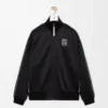 Tracksuit jacket in technical jersey Black