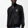 Tracksuit jacket in technical jersey Black