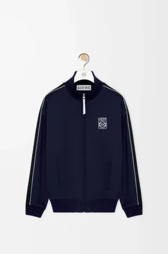 Tracksuit jacket in technical jersey Dark Navy