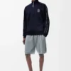 Tracksuit jacket in technical jersey Dark Navy Tracksuit jacket in technical jersey Dark Navy