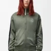 Tracksuit jacket in technical jersey Khaki Green Tracksuit jacket in technical jersey Khaki Green