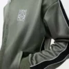 Tracksuit jacket in technical jersey Khaki Green Tracksuit jacket in technical jersey Khaki Green