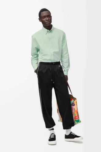 Tracksuit trousers in technical jersey Black Tracksuit trousers in technical jersey Black