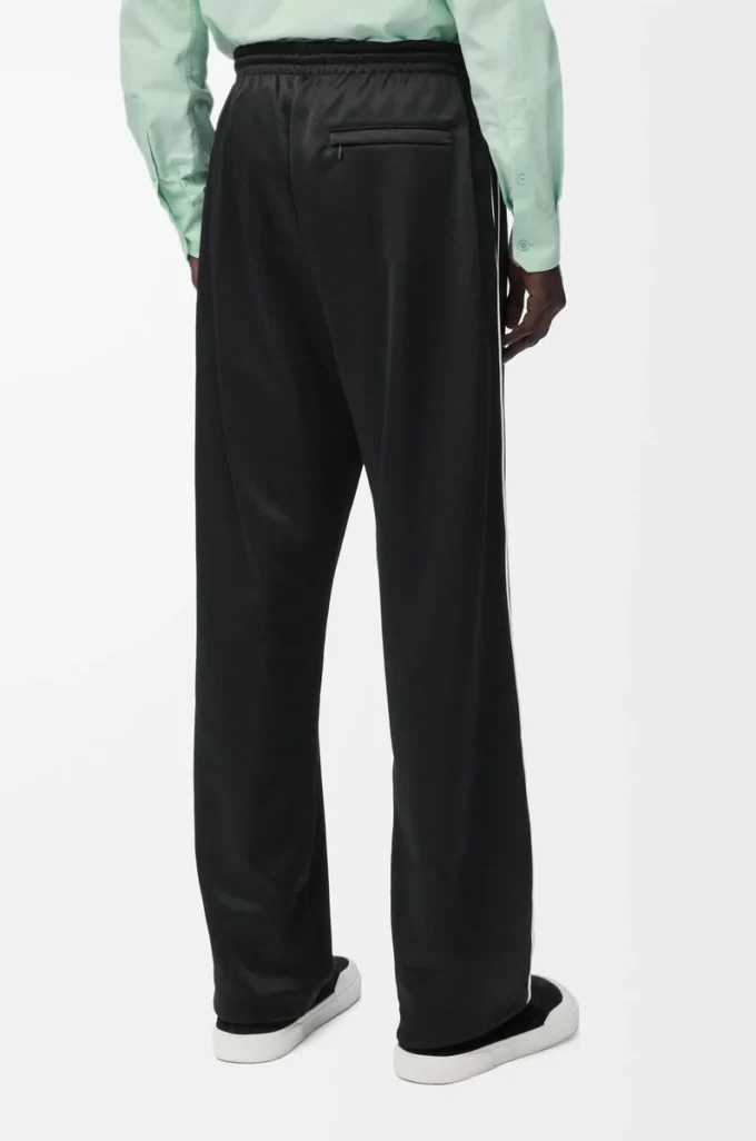 Tracksuit trousers in technical jersey Black