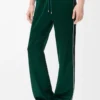 Tracksuit trousers in technical jersey Dark Green Tracksuit trousers in technical jersey Dark Green