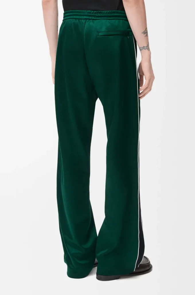 Tracksuit trousers in technical jersey Dark Green Tracksuit trousers in technical jersey Dark Green