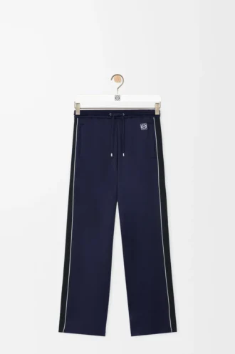 Tracksuit trousers in technical jersey Dark Navy