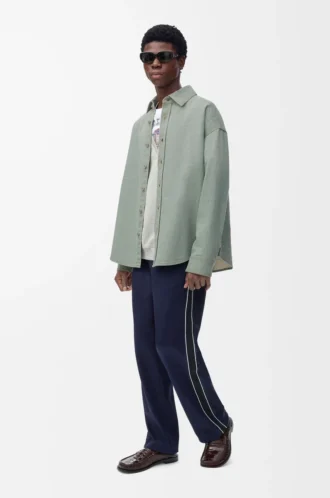 Tracksuit trousers in technical jersey Dark Navy