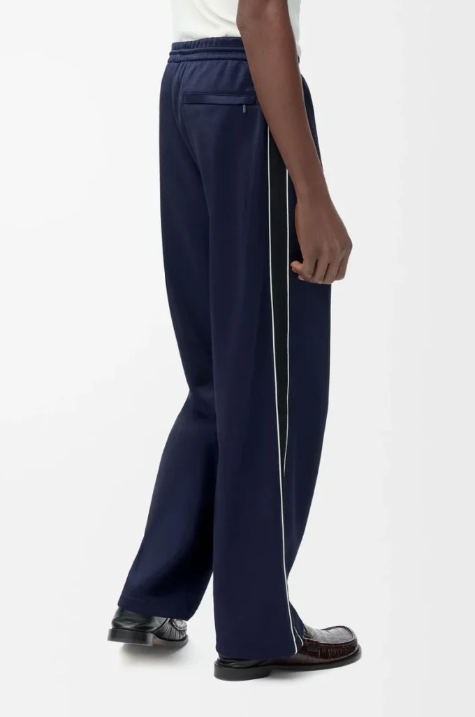Tracksuit trousers in technical jersey Dark Navy