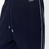 Tracksuit trousers in technical jersey Dark Navy