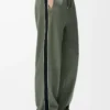 Tracksuit trousers in technical jersey Khaki Green Tracksuit trousers in technical jersey Khaki Green